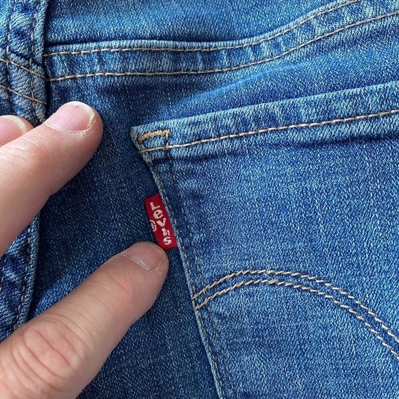 Levi's Women's 711 Skinny‎ Blue Jeans Size 27 - Picture 5 of 10